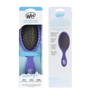 Wet Brush Custom Care brosse démêlante pour cheveux fins violette