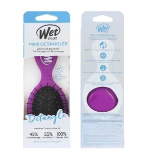 Wet Brush Mini Detangler brosse à cheveux violette