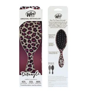 Wet Brush Original Detangler Safari brosse à cheveux Pink Leopard