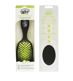 Wet Brush Shine Enhancer brosse à cheveux noire