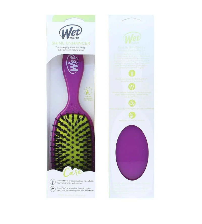 Shine Enhancer brosse à cheveux Purple