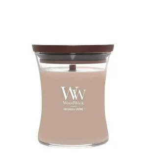 WoodWick Patchouli Créme bougie parfumée à mèche en bois 275 g