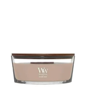 WoodWick Patchouli Crème bougie parfumée avec mèche en bois 453,6 g