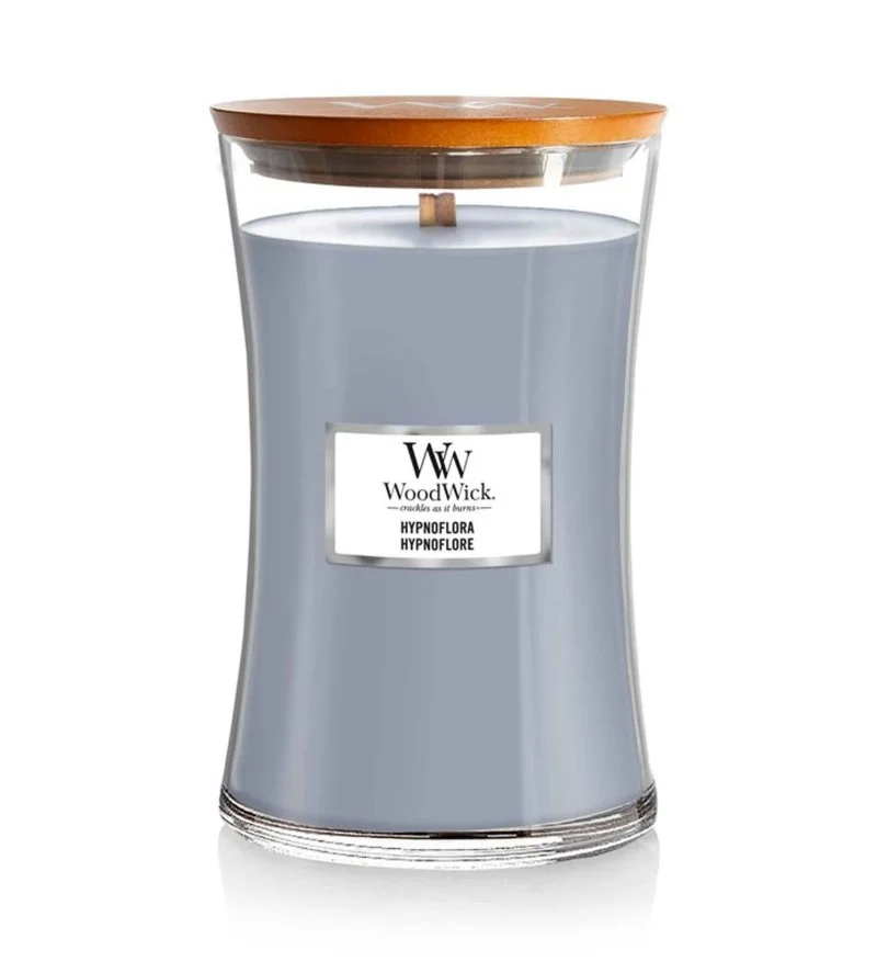 Hypnoflora bougie parfumée avec mèche en bois 609,5 g