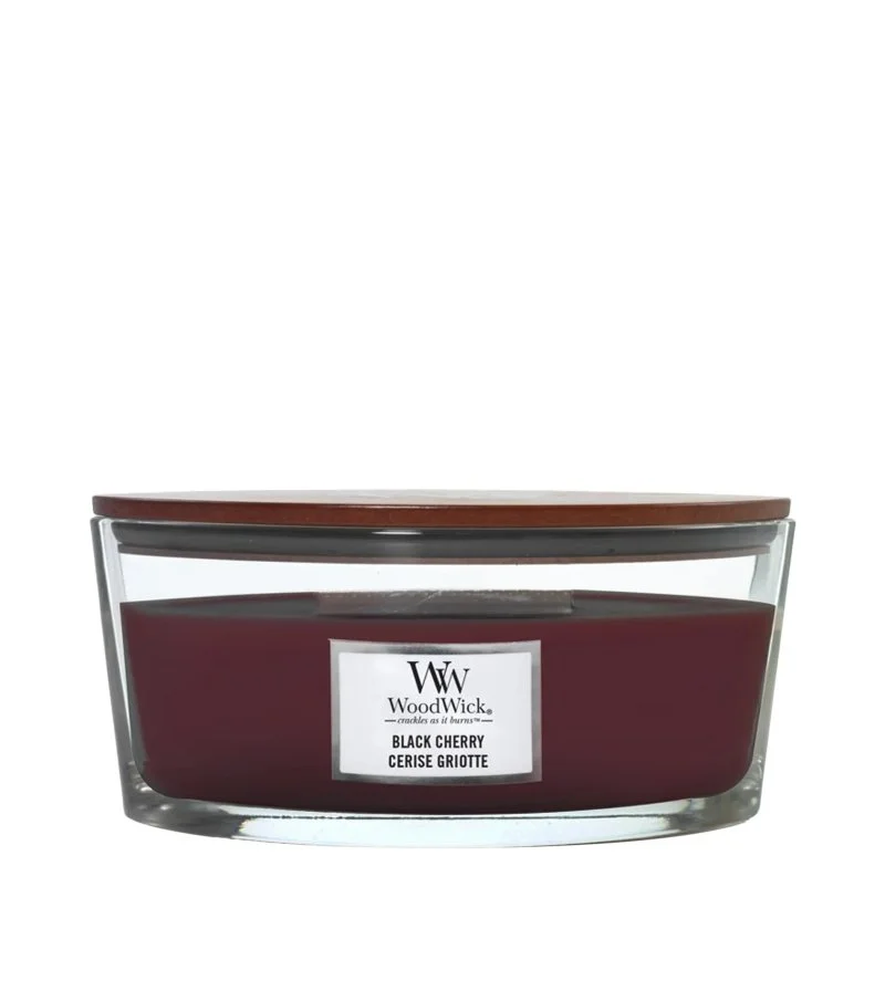Dark Cherry Bougie parfumée à mèche en bois 453,6 g