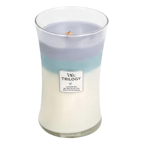 Bougie parfumée WoodWick Calming Retreat avec mèche en bois 609,5 g