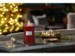 Bougie parfumée WoodWick Cinnamon Chai avec mèche en bois 609,5 g