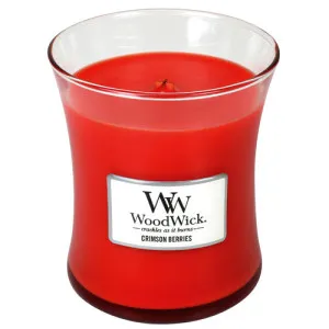 Bougie parfumée WoodWick Crimson Berries avec mèche en bois 275 g