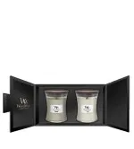 Coffret cadeau WoodWick Fireside, Linen WoodWick Fireside, Linen dárková sada