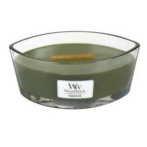 Bougie parfumée WoodWick Frasier Fir avec mèche en bois 453,6 g