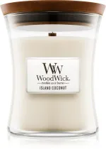 Bougie parfumée WoodWick Island Coconut avec mèche en bois 609,5 g