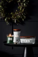 Bougie parfumée WoodWick Magnolia Birch avec mèche en bois 453,6 g