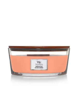 Bougie parfumée WoodWick Manuka Nectar avec mèche en bois 453,6 g