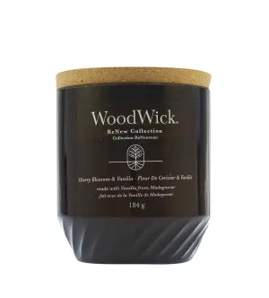 Bougie moyenne WoodWick ReNew Cherry Blossom & Vanilla 184 g