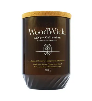 WoodWick ReNew Ginger & Turmeric grande bougie 368 g