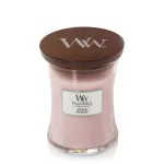 Bougie parfumée WoodWick Rosewood avec mèche en bois 275 g