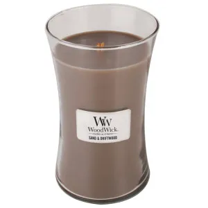 Bougie parfumée WoodWick Sand & Driftwood avec mèche en bois 609,5 g