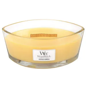 Bougie parfumée WoodWick Seaside Mimosa avec mèche en bois 453,6 g