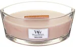 Bougie parfumée WoodWick Vanilla Bean avec mèche en bois 453,6 g