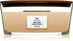 Bougie parfumée WoodWick Vanilla Bean avec mèche en bois 453,6 g