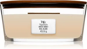 Bougie parfumée WoodWick White Honey 453,6 g