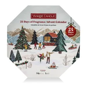 Yankee Candle Calendrier de l’Avent en couronne de Noël