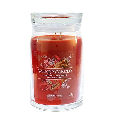 Sparkling Cinnamon bougie Signature grande 567 g