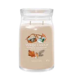 Yankee Candle Afternoon Scrapbooking signature grande bougie 567 g