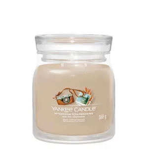 Bougie signature moyenne Yankee Candle Afternoon Scrapbooking 368 g
