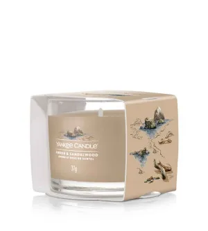 Bougie votive en verre Yankee Candle Amber & Sandalwood 37 g