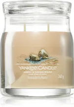 Bougie Yankee Candle Amber & Sandalwood Signature grande 567 g