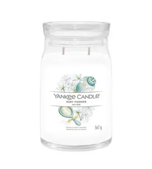 Yankee Candle Baby Powder signature bougie grande 567 g