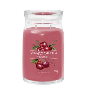 Bougie signature Yankee Candle Black Cherry grande 567 g