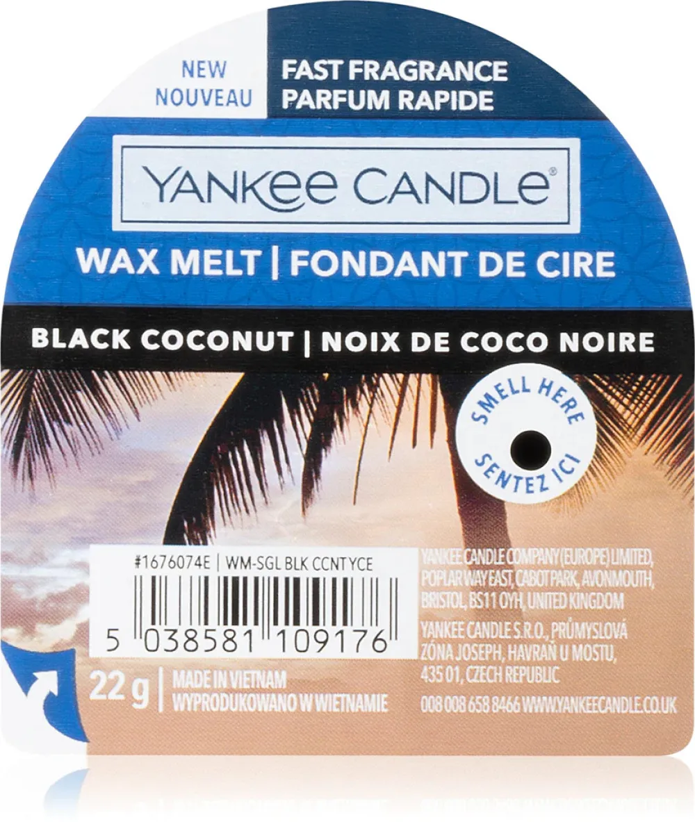 Black Coconut cire parfumée 22 g