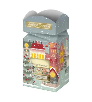 Bougie parfumée Yankee Candle Christmas Cookie en coffret cadeau 104 g