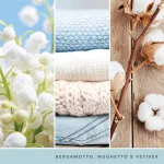 Bougie signature Yankee Candle Clean Cotton moyenne 368 g