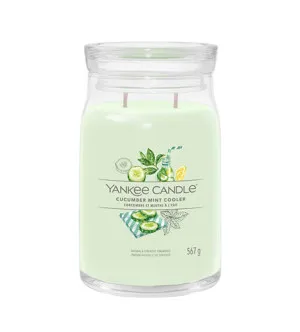 Yankee Candle Cucumber Mint Cooler signature grande bougie 567 g