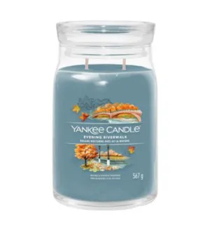 Bougie signature Yankee Candle Evening Riverwalk grande 567 g
