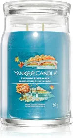 Bougie signature Yankee Candle Evening Riverwalk grande 567 g
