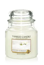 Bougie parfumée Yankee Candle Fluffy Towels 411 g