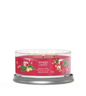 Yankee Candle Holiday Cheer signature tumbler 5 mèches 340 g