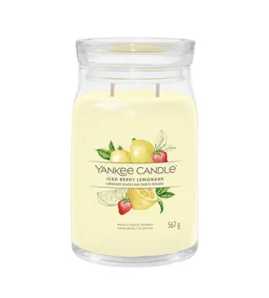 Yankee Candle Iced Berry Lemonade bougie signature grande 567 g
