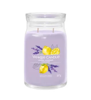Yankee Candle Lemon Lavender signature bougie grande 567 g