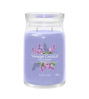 Yankee Candle Lilac Blossoms Signature grande bougie 567 g