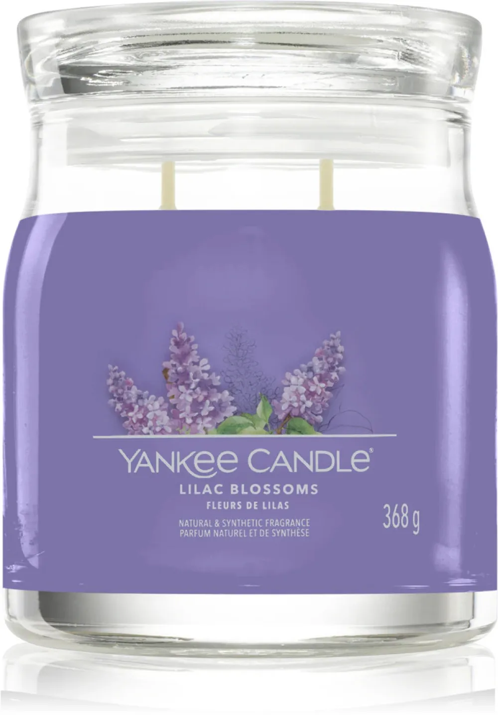Lilac Blossoms Signature grande bougie 567 g