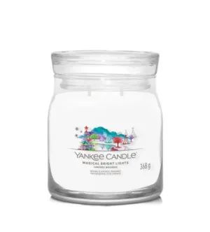 Yankee Candle Magical Bright Lights signature bougie moyenne 368 g