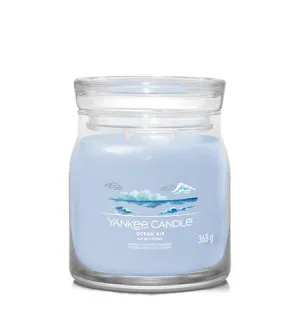 Bougie signature Yankee Candle Ocean Air moyenne 368 g