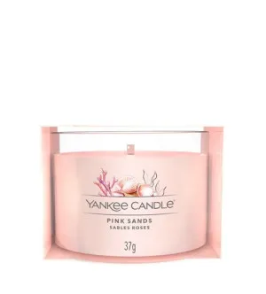 Bougie votive en verre Yankee Candle Pink Sands 37 g