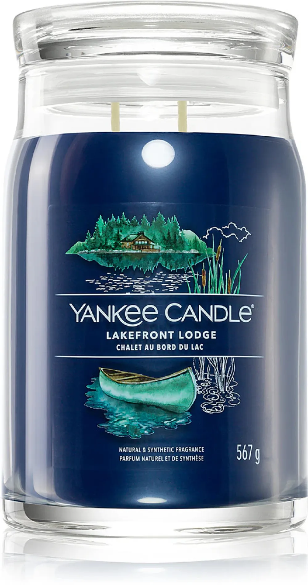 Bougie parfumée Yankee Candle Signature Lakefront Lodge 567 g