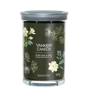Yankee Candle Silver Sage & Pine signature tumbler grand 567 g